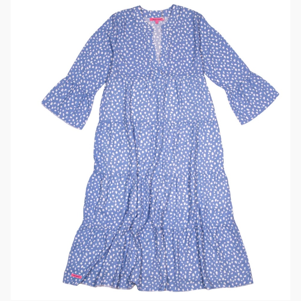Simply Southern Tiered Midi Long Women’s Dress - Picture 3 of 4